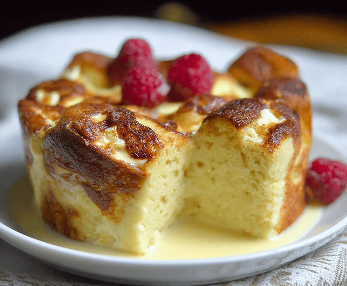 Custard Bread Pudding