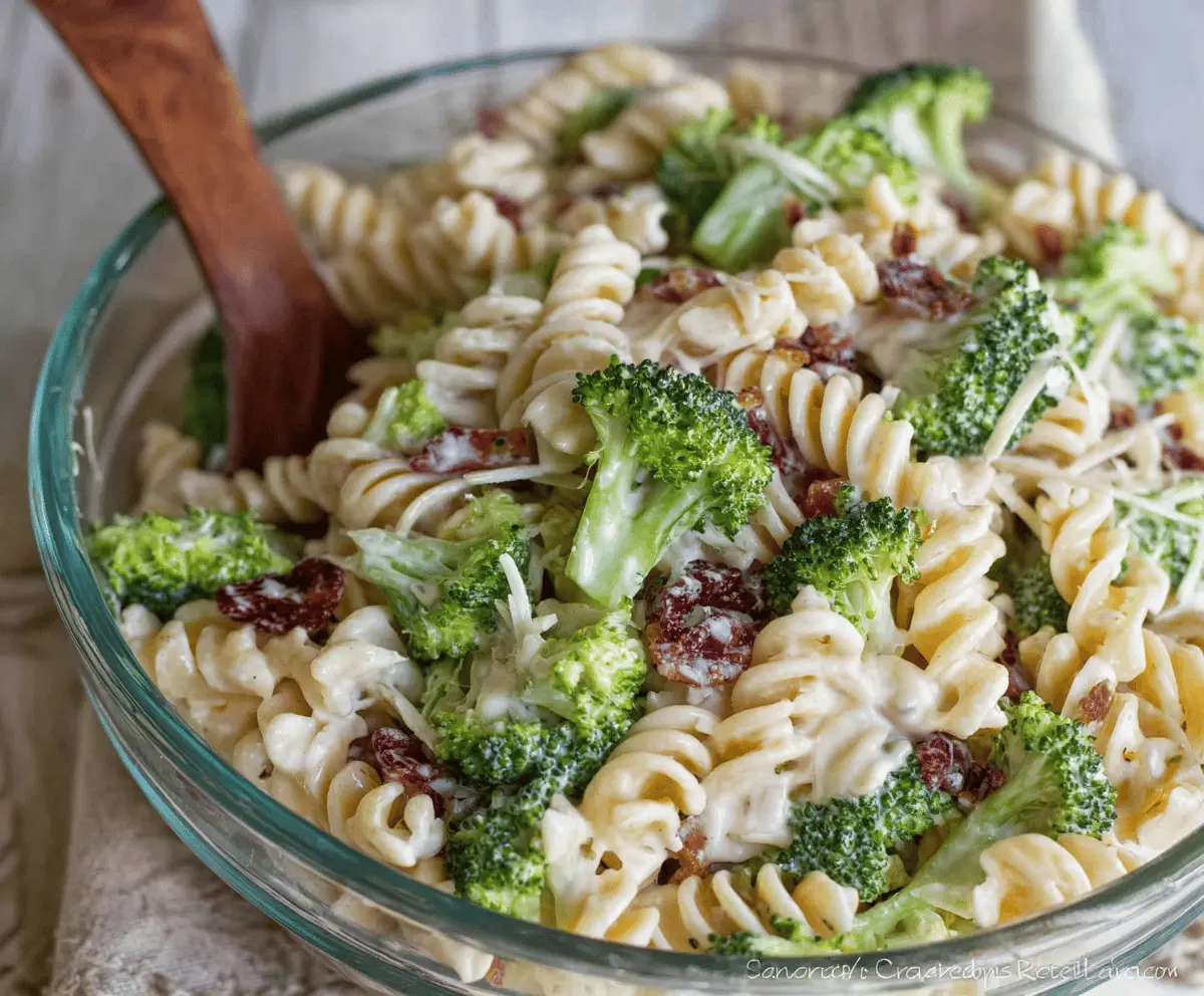 Easy Broccoli Pasta Salad
