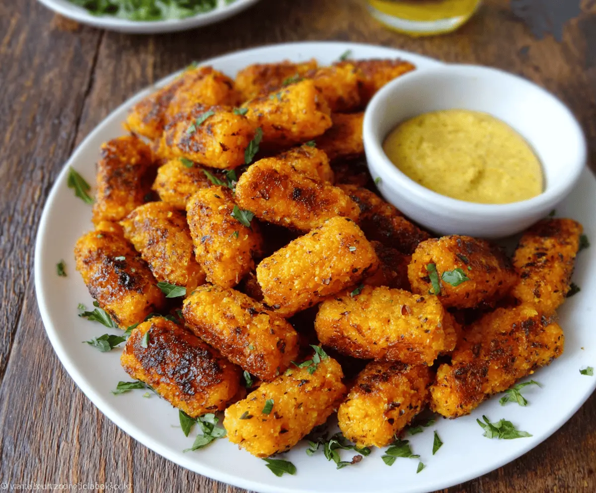 Healthy Butternut Squash Tots Recipe