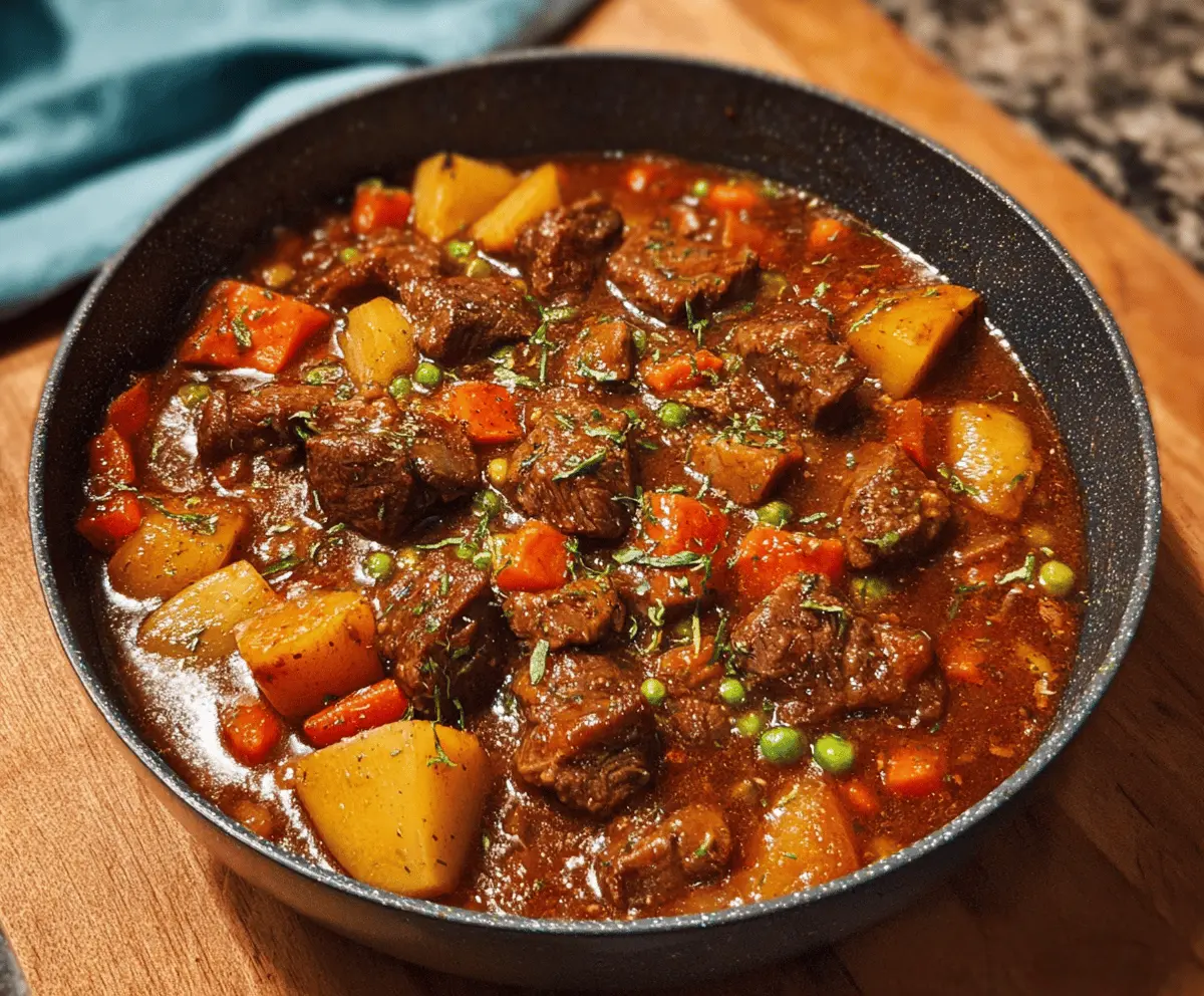 Hearty Beef and Vegetable Stew