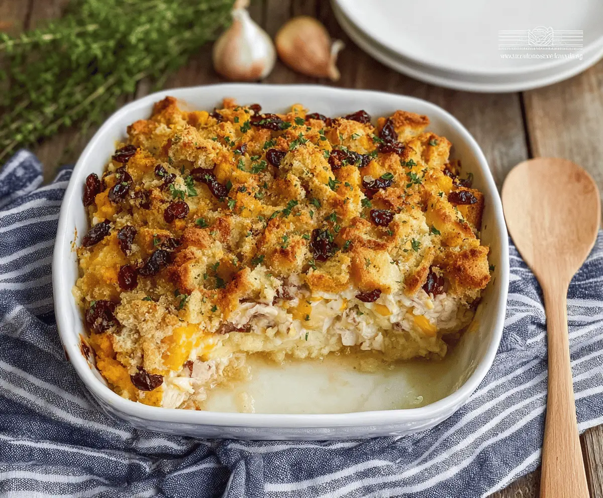 Leftover Thanksgiving Casserole