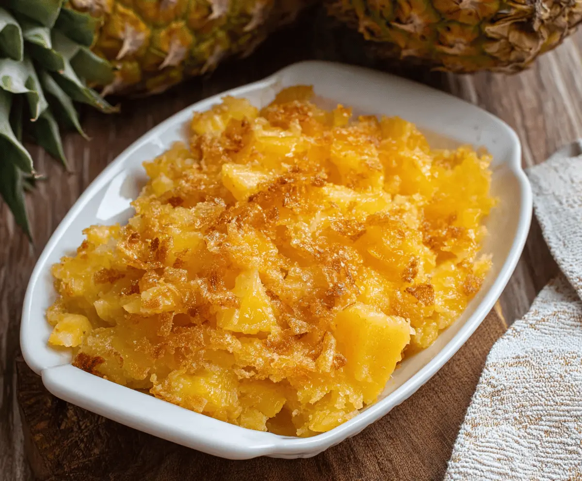 Pineapple Casserole