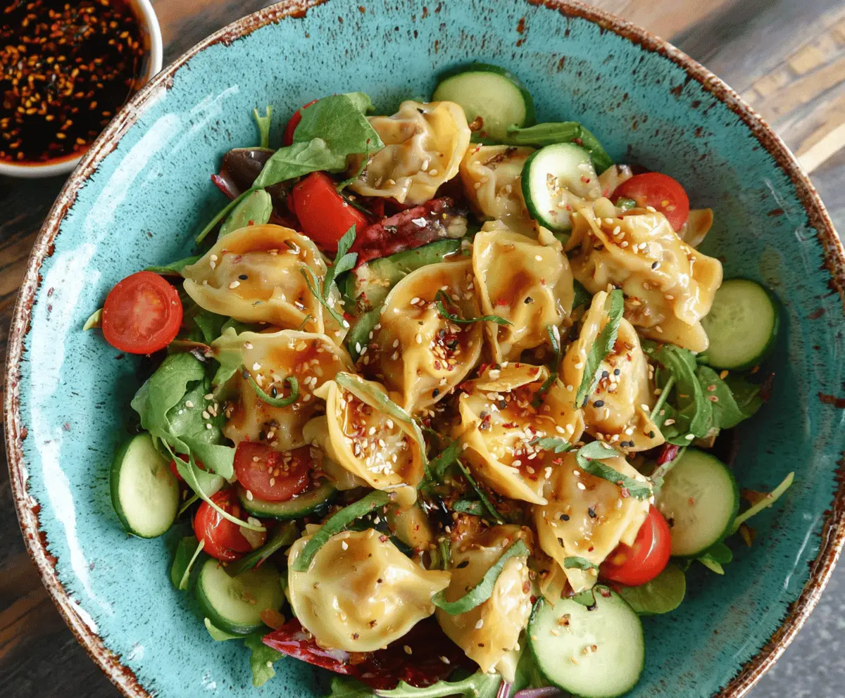 Potsticker Salad Recipe