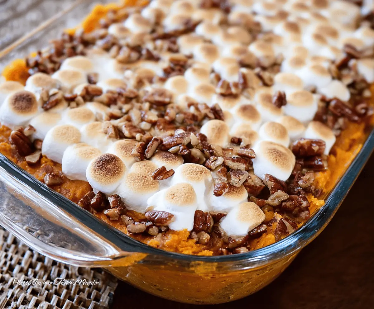  Sweet Potato Casserole