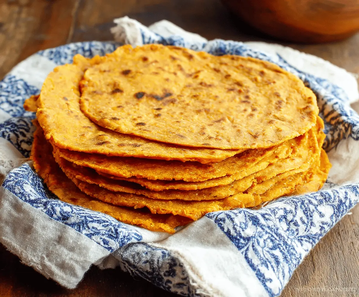 Sweet Potato Tortillas