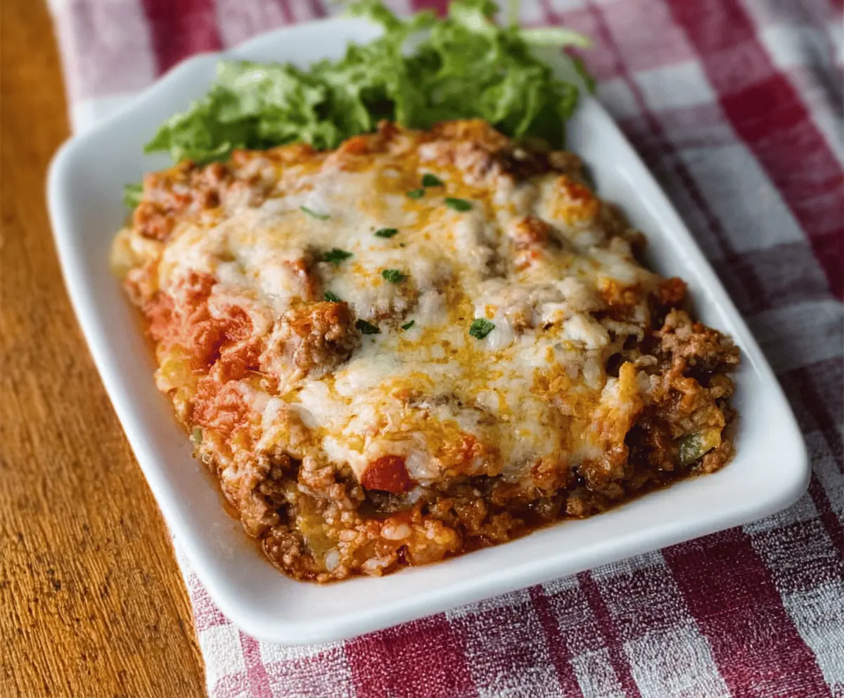 Easy Cabbage Roll Casserole Recipe