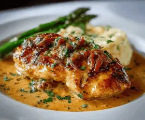 Delicious Morton’s Steakhouse Chicken Christopher dish featuring tender chicken with flavorful toppings.