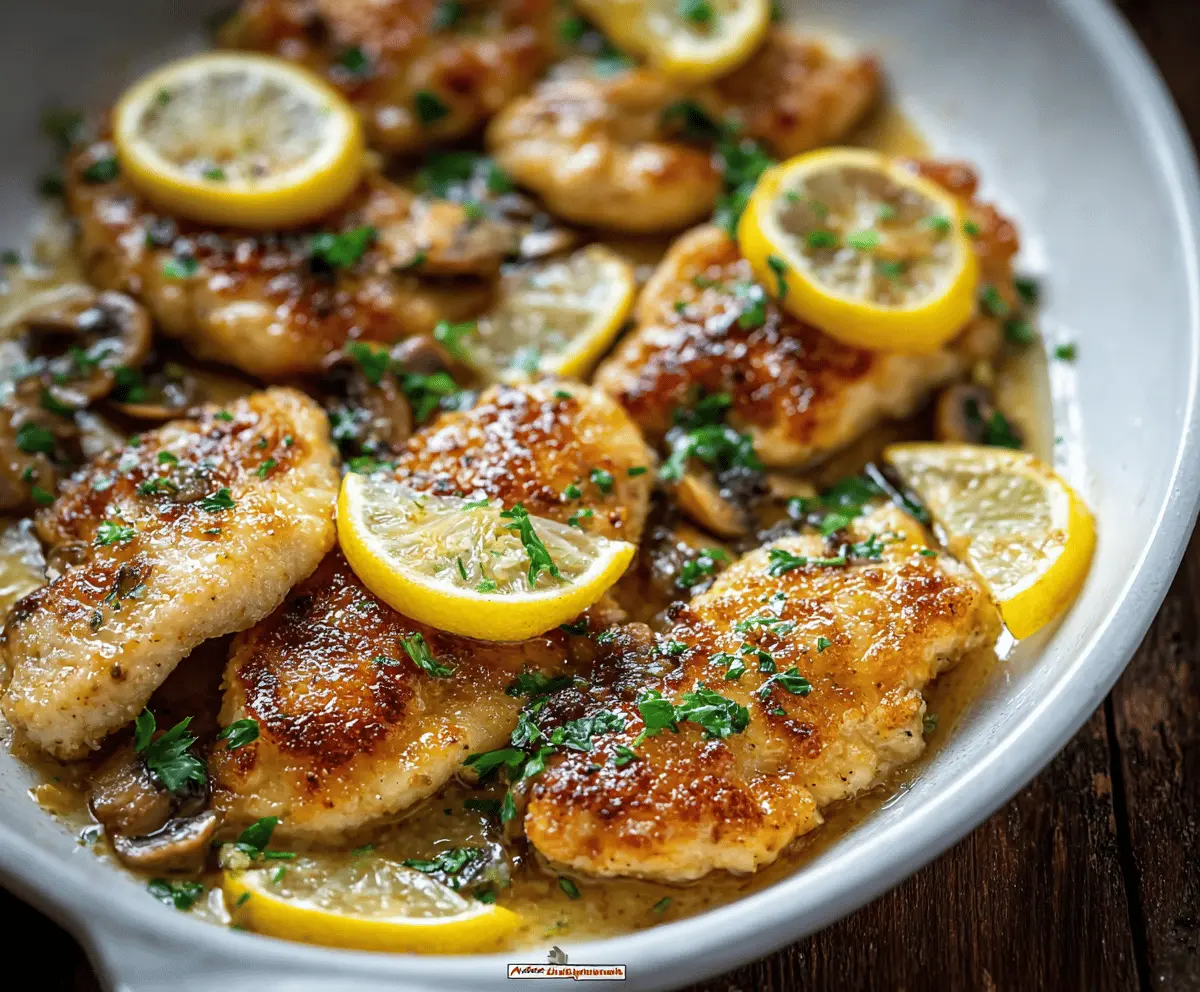 The Best Chicken Scallopini