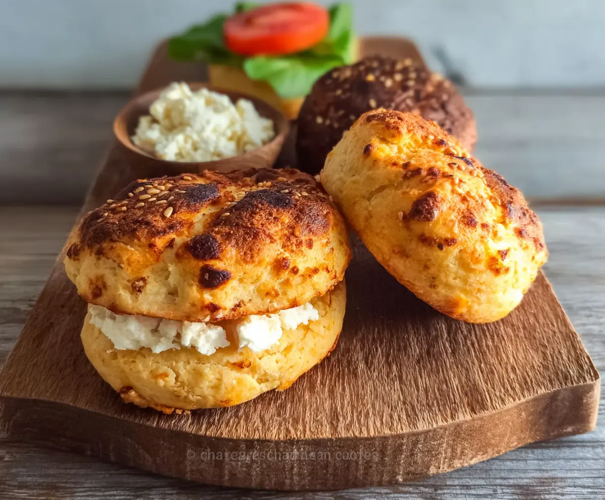 Egg Free High Protein Keto Cottage Cheese Buns