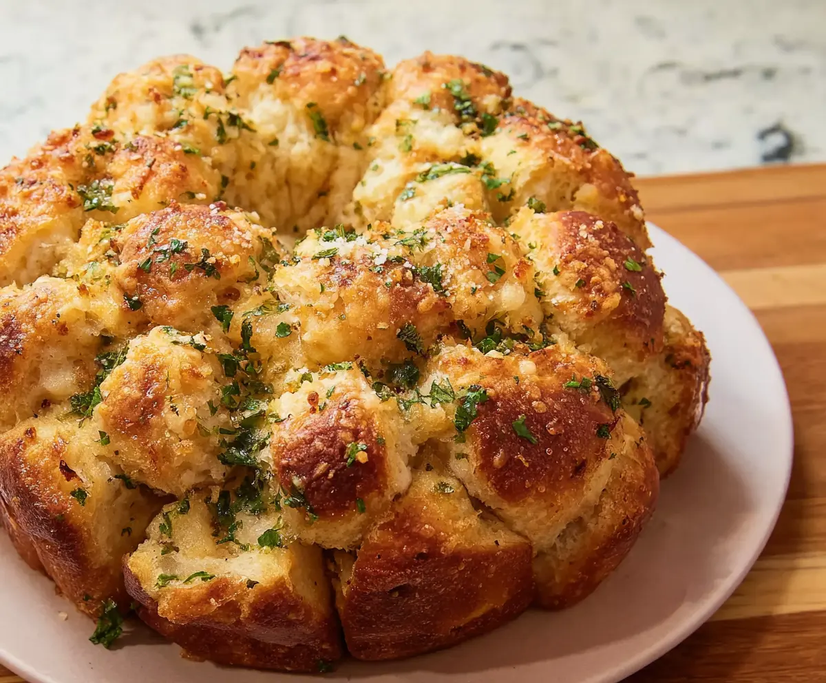 Garlic Parmesan Monkey Bread