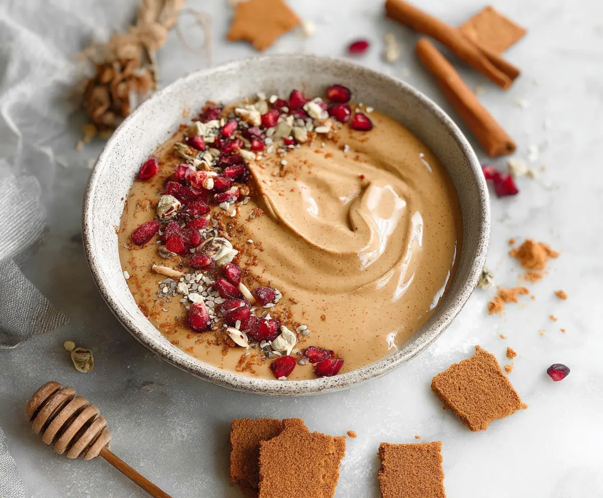 Gingerbread Smoothie Bowl