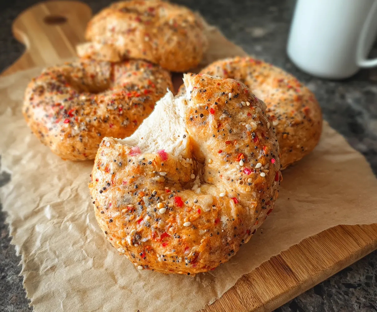 High Protein Bagels