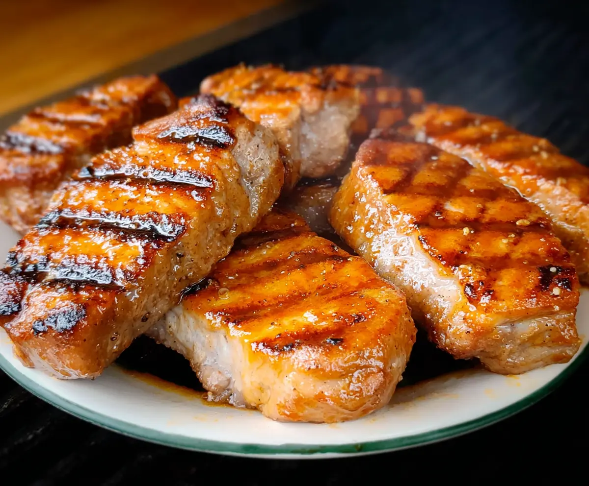 Juicy Grilled Pork Chops