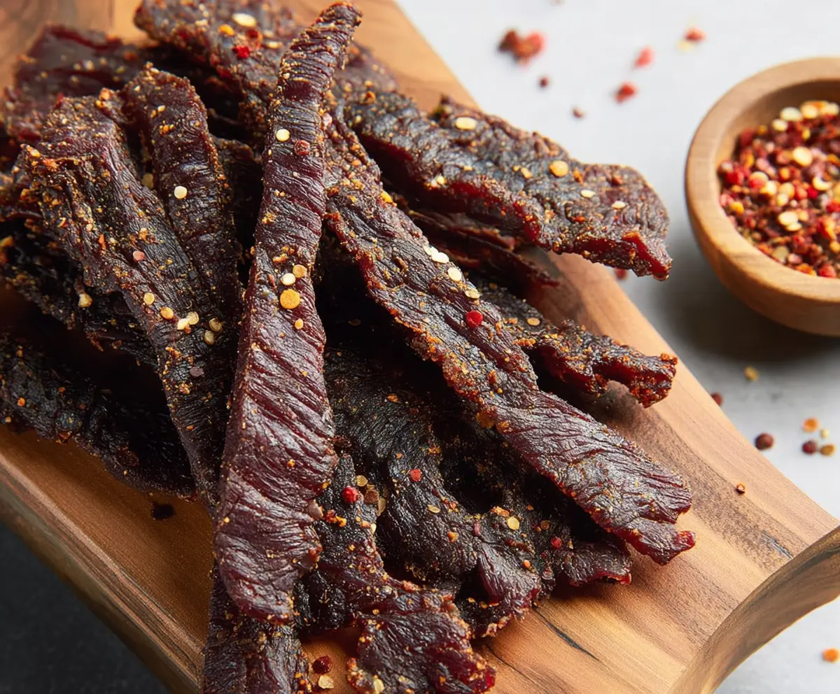 Peppery Beef Jerky