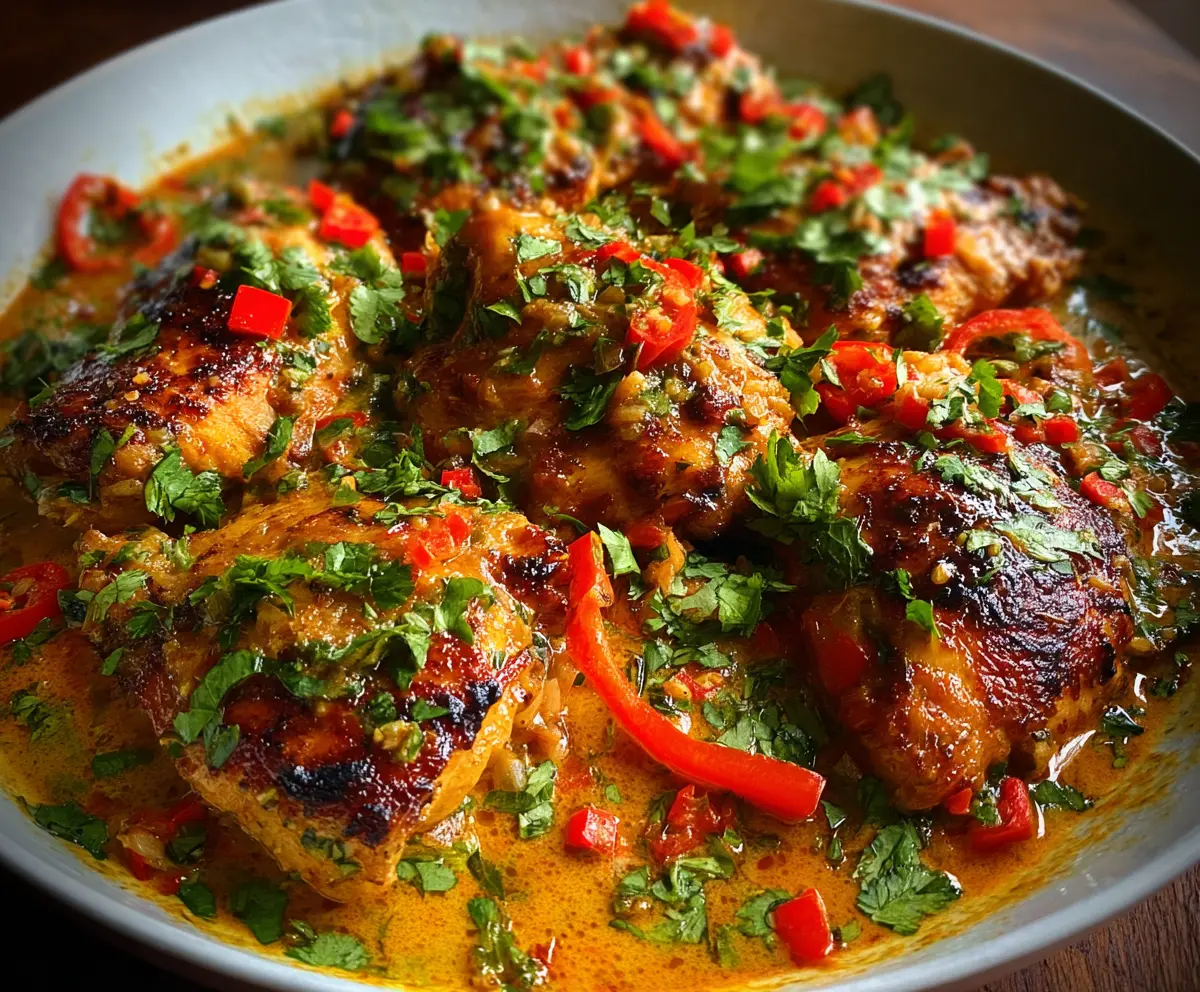 Spicy Brazilian Coconut Chicken Recipe