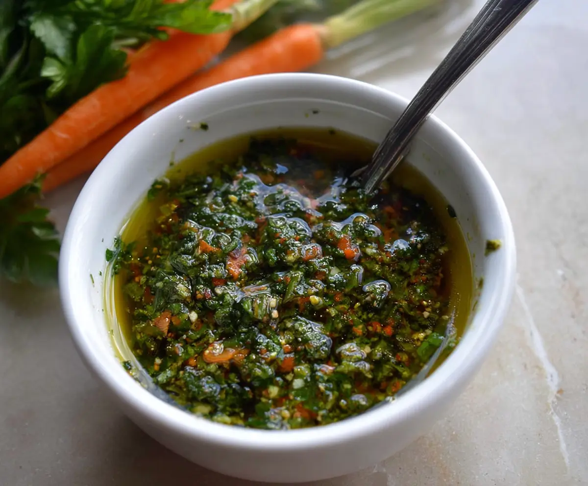 Carrot Top Chimichurri