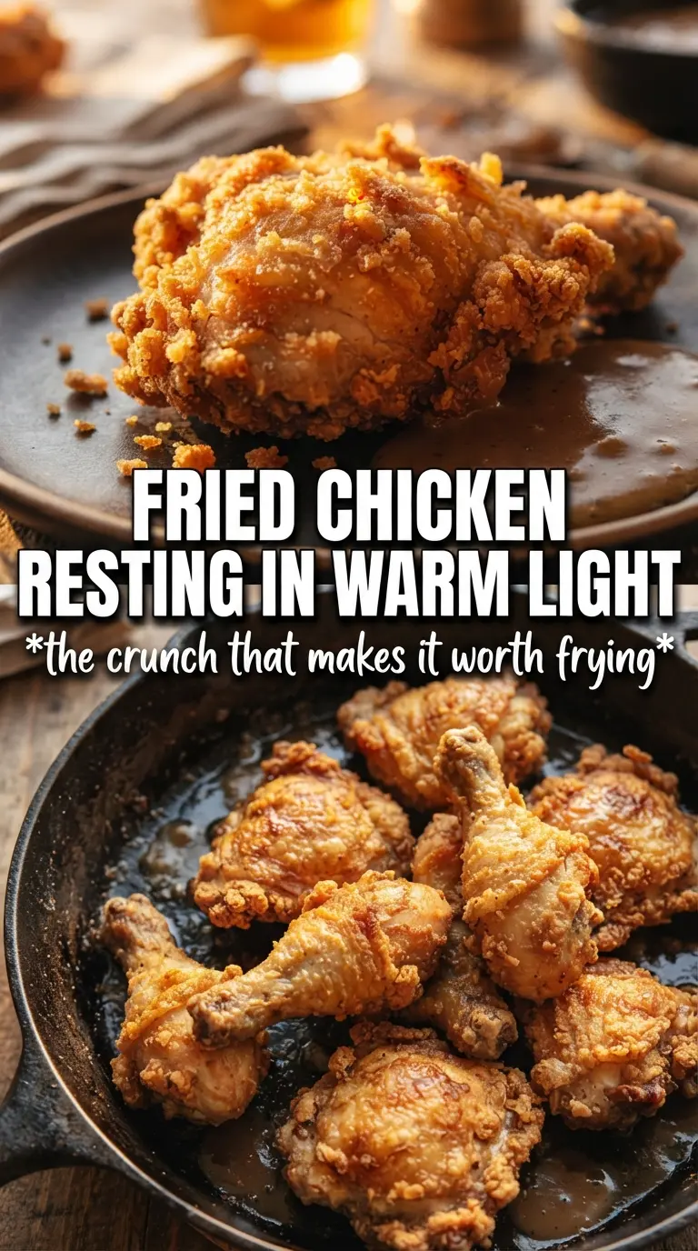 Country Fried Chicken crispy peppery gravy