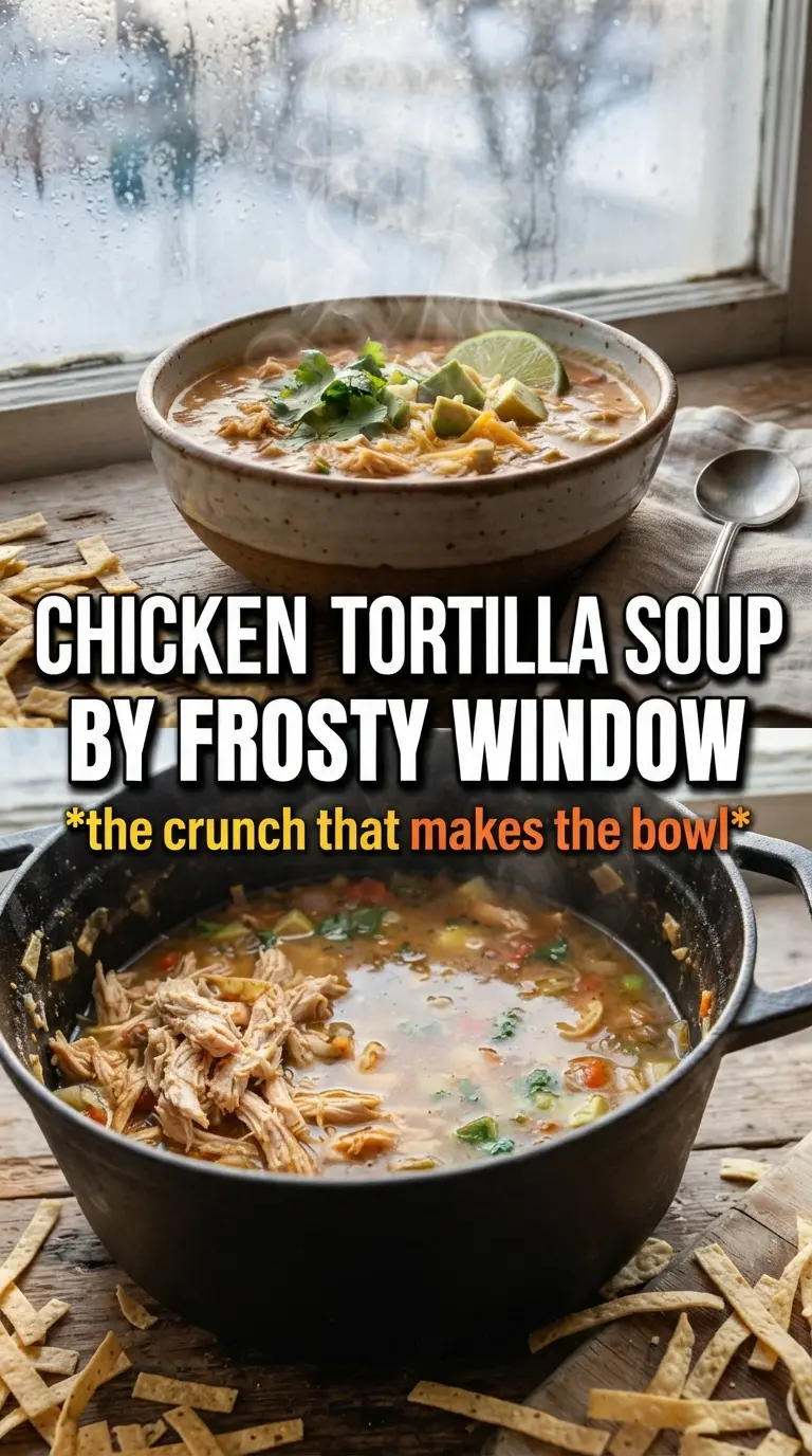 Creamy Chicken Tortilla Soup creamy Tex-Mex comforting