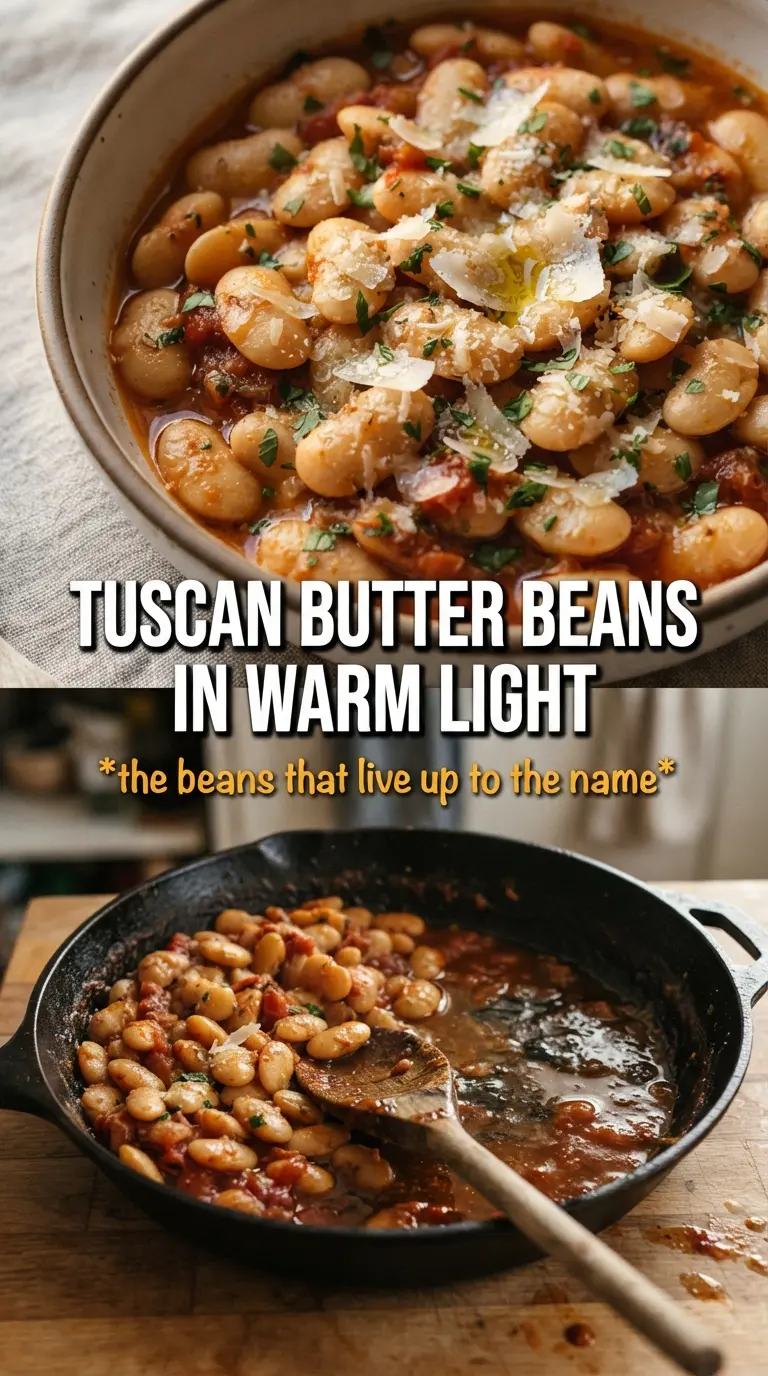 Tuscan Marry Me Butter Beans creamy skillet